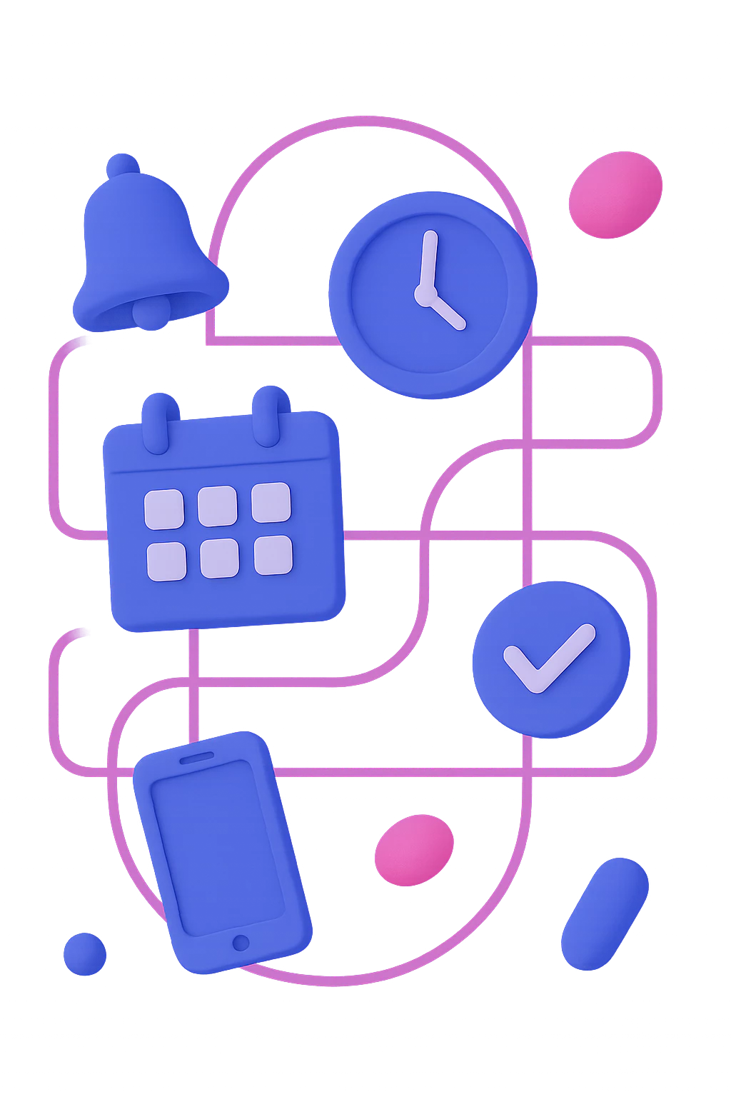 Appointment booking features with calendar, notifications, and scheduling
